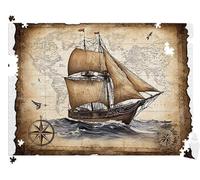 Puzzle 5000P Pezzi, Puzzle Classici 61.6 x 41.5 in mappa Barca-2 l0-84 | Puzzle Giochi Rilassamento e Intelligence, Puzzle per Gioco Familiare, Festa Aziendale, Regalo per Amore e Amico