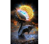 Puzzle 520 Pezzi Girasole Sognante Puzzle Classici, Giochi Rilassamento e Intelligence, Puzzles Impossible, Idea Regalo Uomo e Donna