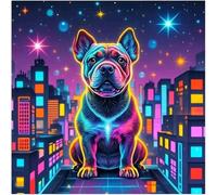 Puzzle 60 Pezzi Adulti, Cane della città delle stelle puzzle per adulti 60 pezzi 35x35cm, Creativo Giocattolo, Puzzles Giochi Intelligence per Familiare