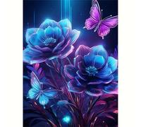 Puzzle 60 Pezzi Adulti Fiore della notte oscura, Fai da Te puzzle difficili adulti 60 pezzi 40x28cm, Intrattenimento Creativo, Divertimento, Gioco di Abilità per Tutta la Famiglia