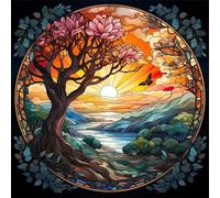 Puzzle 60 Pezzi Fiori Dell'Alba, Decompressivo Intellettuale Educativo Divertente Gioco Puzzle Difficile Puzzles per Adulti 60 Pezzi 35x35 cm