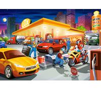 Puzzle 60 pezzi - stazione di servizio