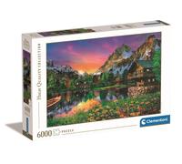 Clementoni High Quality Collection Alpine Lake Puzzle 6000 pz Landscape