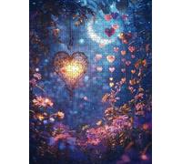 Puzzle 6000 Pezzi Amore Sogno 3D Puzzle per Adulti Impegnativo, Educa Puzzles Artistico, Divertente E Stimolante Puzzles Decorativo per La Famiglia, Regalo e Decorazione Pareti BXHZW6-11