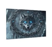 Puzzle 6000 Pezzi Animale Puzzle Adulti Cacciatore Di Sogni Pattern con Confezione Regalo, Fai Da Te Puzzles di Legno Giochi Casual Gioco di Abilità per Tutta la Famiglia, Room Decor 105x180cm -780Y