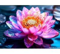 Puzzle 6000 Pezzi Arte per Adulti e Ragazzi, Puzzle Sogno in Legno Adulti, Idea Regalo Jigsaw Loto per Gioco Familiare, Lettere sul retro Jigsaw, per Decorazione la Casa Regalo 179.5x105.5cm g-332