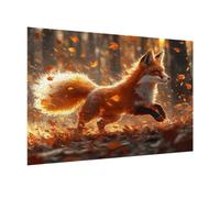 Puzzle 6000 Pezzi Autunno Puzzle Classici per Gioco Familiare, n-706 | Impossibile Puzzles, Intrattenimento Creativo, Rilassamento e Intelligence, Regalo per Amore e Amico, Decorazioni Casa, volpe