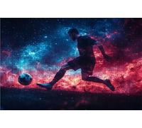 Puzzle 6000 Pezzi Calcio Puzzle 6000 Pezzi Legno per Adulti Sognante, Splendidamente Confezionato in Una Scatola di Cartone, Trasportabile in Una Borsa a Rete per Regalo Donna 180 x 105cm RXPT-1977