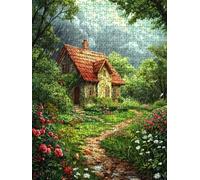Puzzle 6000 Pezzi, Casa Pioggia 3D Puzzle per Adulti Impegnativo, Educa Puzzles Artistico, Divertente E Stimolante Puzzles Decorativo per La Famiglia, Regalo e Decorazione Pareti DX0YL6-915