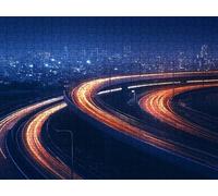 Puzzle 6000 Pezzi, Città Vista Notturna 3D Puzzle per Adulti Impegnativo, Educa Puzzles Artistico, Divertente E Stimolante Puzzles Decorativo per La Famiglia, Come Regalo e Decorazione Pareti R6KH-79