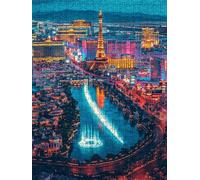 Puzzle 6000 Pezzi, Città Vista Notturna 3D Puzzle per Adulti Impegnativo, Educa Puzzles Artistico, Divertente E Stimolante Puzzles Decorativo per La Famiglia, Regalo e Decorazione Pareti DX0YL6-141