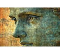 Puzzle 6000 Pezzi, Davide Puzzle 6000 Pezzi per Adulti, Giochi di Puzzles Astratto Legno per Tutta la Famiglia, DIY Puzzles per Quadri Moderni Soggiorno Regalo Donna Uomo Festival 180x105 CM RXPT-3386