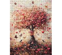 Puzzle 6000 Pezzi Farfalla Amore 3D Puzzle per Adulti Impegnativo, Educa Puzzles Artistico, Divertente E Stimolante Puzzles Decorativo per La Famiglia, Regalo e Decorazione Pareti BXHZW6-7
