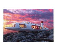 Puzzle 6000 Pezzi Faro per Adulti, 179.5x105.5 cm Puzzle Paesaggi per Decorazione Parete, Giochi Educativo per Famiglie, Puzzles Arte in Legno Impegnativi, 6000 Pezzi Puzzles per Regalo Donne, -8508