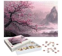 Puzzle 6000 Pezzi Fiori di ciliegio, Puzzle Paesaggio 6000 Pezzi per Adulti e Ragazzi, Puzzles in Legno con Squisita Scatola di Imballaggio, Giochi Educativo per Famiglie Decorazioni Case Regalo H3608