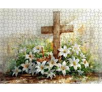 Puzzle 6000 Pezzi giglio pianta, Puzzles Legno XXL 179.5x105.5 cm, Puzzles Adulti Confezionato con Squisita Cura, Stimola Memoria, Puzzle 6000 Tra Loro Lettere Sul Retro, Regalo Uomo e Donna s7h-836