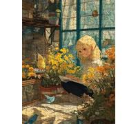 Puzzle 6000 Pezzi, Jigsaw Puzzle per Adulti, Ragazza Leggere BLQSBGA6-357