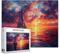 Puzzle 6000 Pezzi paesaggio Puzzle Adulti Difficili Impossibili Legno Arte Jigsaw Sviluppa La Coordinazione Occhio-Mano Con Poster Incluso, Compact Box Idea Regalo Uomo e Donna 105.5X179.5cm C-14