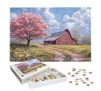 Puzzle 6000 Pezzi per Adulti Bambini, Puzzle Azienda Agricola in Legno per Adulti, Puzzles Fiore Impegnativi, Giochi Educativo per Famiglie, Rompecapo con Scatola per Decor Casa, Regalo Donna, -8450