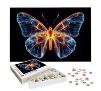 Puzzle 6000 Pezzi per Adulti Bambini, Puzzle Farfalla in Legno per Adulti, Puzzles Mistero Impegnativi, Giochi Educativo per Famiglie, Rompecapo con Scatola per Decorazioni Casa, Regalo Donna, -7446