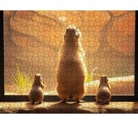 Puzzle 6000 Pezzi, Rattano Di Terra Animale 3D Puzzle per Adulti Impegnativo, Educa Puzzles Artistico, Divertente Stimolante Puzzles Decorativo, Come Regalo e Decorazione Pareti R6KH-860