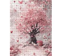 Puzzle 6000 Pezzi, Sogno Rosa 3D Puzzle per Adulti Impegnativo, Educa Puzzles Artistico, Divertente E Stimolante Puzzles Decorativo per La Famiglia, Regalo e Decorazione Pareti DX0YL6-250