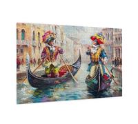 Puzzle 6000 Pezzi Venezia Puzzle Adulti Paesaggio Pattern Design con Confezione Regalo,Fai da te Puzzl di Legno Giochi Casual Gioco di Abilità per Tutta la Famiglia,Home Room Decor 105x180 cm -2294Y
