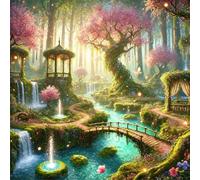 Puzzle 70 Pezzi Albero delle Fate, Impossible puzzle Per Adulti 70 pezzi, DIY Puzzles Colorato 45x45cm, Rompicapo adulti E Ragazzi, Gioco Giocattolo per la Famiglia