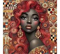 Puzzle 70 Pezzi Donna dai capelli rossi, Impossible puzzle Per Adulti 70 pezzi, DIY Puzzles Colorato 45x45cm, Rompicapo adulti E Ragazzi, Gioco Giocattolo per la Famiglia