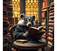 Puzzle 70 Pezzi per Adulti Libreria Degli Animali Puzzle impossibile Gioco Antistress Sfida Difficile Puzzles per Adulti 70 Pezzi 45x45 cm