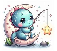 Puzzle 70 Pezzi per Adulti Luna Dinosauri Cartoni Animati Puzzle impossibile Gioco Antistress Sfida Difficile Puzzles per Adulti 70 Pezzi 45x45 cm