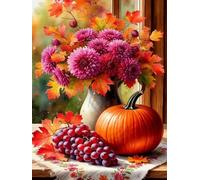 Puzzle 70 Pezzi per Adulti Margherita Bouquet Uva, Intrattenimento Creativo, Divertimento, puzzle 70 pezzi Arte, Idea Regalo per Amore e Amico