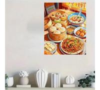 Puzzle 70 Pezzi per Adulti,Puzzles Artistico,Colazione deliziosa puzzle fai da te Intrattenimento Creativo, puzzles Classico Regali per la casa