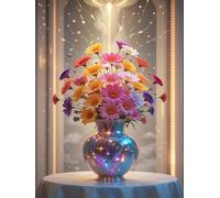 Puzzle 70 Pezzi per Adulti Scintilla Margherita, Intrattenimento Creativo, Divertimento, puzzle 70 pezzi Arte, Idea Regalo per Amore e Amico