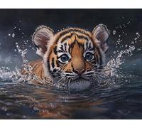 Puzzle 70 Pezzi-Puzzle Adatti ad Adulti e Tutte le Età, Jigsaw Tigre, Jigsaw Immersione, Divertimento Per Adulti, Made In China, Istruzione Giocattolo di Sfida Gioco, Decorazione Della Casa Regalo W-7