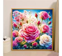 Puzzle 70 Pezzi Roseto, puzzle per Adulti 70 pezzi 45x45cm, Puzzles Giochi Rilassamento e Intelligence, puzzles Classici per Gioco Familiare, Festa Aziendale, Regalo Natale