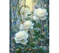 Puzzle 700 pezzi Adulti, Giochi Educativo e Giocattoli Sfida, Puzzles Divertenti per Uomo e Donna, jigsaw puzzle Adulti Regalo, Tema:Roseto