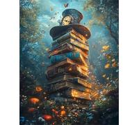 Puzzle 700 Pezzi Adulti Libro dei cappelli da orologio, Fai da Te puzzle difficili adulti 700 pezzi 52x38cm, Intrattenimento Creativo, Divertimento, Gioco di Abilità per Tutta la Famiglia