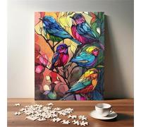 Puzzle 700 Pezzi Animali Uccelli Albero Puzzle Adulti 52 x 38 cm Giochi Rilassamento e Intelligence 700 Pezzi Puzzles per Uomini e Donne Regalo Creativo per il Relax