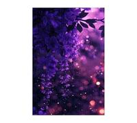 Puzzle 700 Pezzi, Fiori Viola Puzzles, Puzzle Impossibile Gioco Logici Sfida Difficile Puzzles 700 Pezzi per Adulti