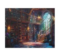 Puzzle 700 Pezzi Libreria Puzzle Adulti 52 x 38 cm Giochi Rilassamento e Intelligence 700 Pezzi Puzzles per Uomini e Donne Regalo Creativo per il Relax