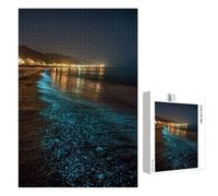 Puzzle 700 Pezzi - Oceano & Vista notturna - Puzzle in Legno Durevole con Lettere sul Retro - 52 x 38 cm - Hobby Creativo Senza Polvere - Articolo per Collezionisti e 14 Anni in Su P3#974