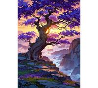 Puzzle 700 Pezzi per Adulti Alba Sull'Albero , Creativo, Divertimento, Sviluppare la Concentrazione, Puzzle Classici per Adulti 700 Pezzi 52 x 38 cm