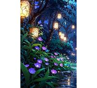 Puzzle 700 Pezzi per Adulti, Fiori Viola Dell'Albero, Esercitare la Memoria, Migliorare la Concentrazione Lettere sul Retro, Giocattolo Regalo per Uomini Donne e Anziani 52 x 38 cm