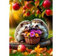 Puzzle 700 Pezzi per Adulti,Puzzles Artistico,Ricci di margherite di frutta puzzle fai da te Intrattenimento Creativo, puzzles Classico Regali per la casa