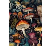 Puzzle 700 Pezzi Piante Funghi, Intrattenimento Creativo, Puzzle Classico per Adulti Gioco Educativo Regalo per Uomini Donne e Anziani 52 x 38 cm