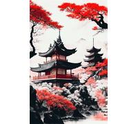 Puzzle 700 Pezzi Pittura Inchiostro di Paesaggio Puzzle Adulti 52 x 38 cm Giochi Rilassamento e Intelligence 700 Pezzi Puzzles per Uomini e Donne Regalo Creativo per il Relax