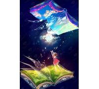 Puzzle 700 Pezzi Ragazza Sognante Puzzles Puzzle Difficile Gioco Educativo e Divertimento 700 Pezzi Puzzles per Adulti 52x38 cm