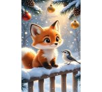 Puzzle 700 Pezzi Uccelli Volpi Invernali Gioco Educativo Sfida Impossibile Divertente Adatto Come Decorazione da Parete e Regalo Puzzle Classici 700 Pezzi 52 x 38 cm