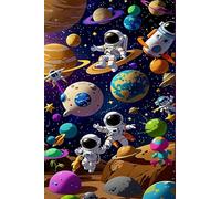Puzzle 700 Pezzi Universo Degli Astronauti Puzzle Adulti 52 x 38 cm Giochi Rilassamento e Intelligence 700 Pezzi Puzzles per Uomini e Donne Regalo Creativo per il Relax